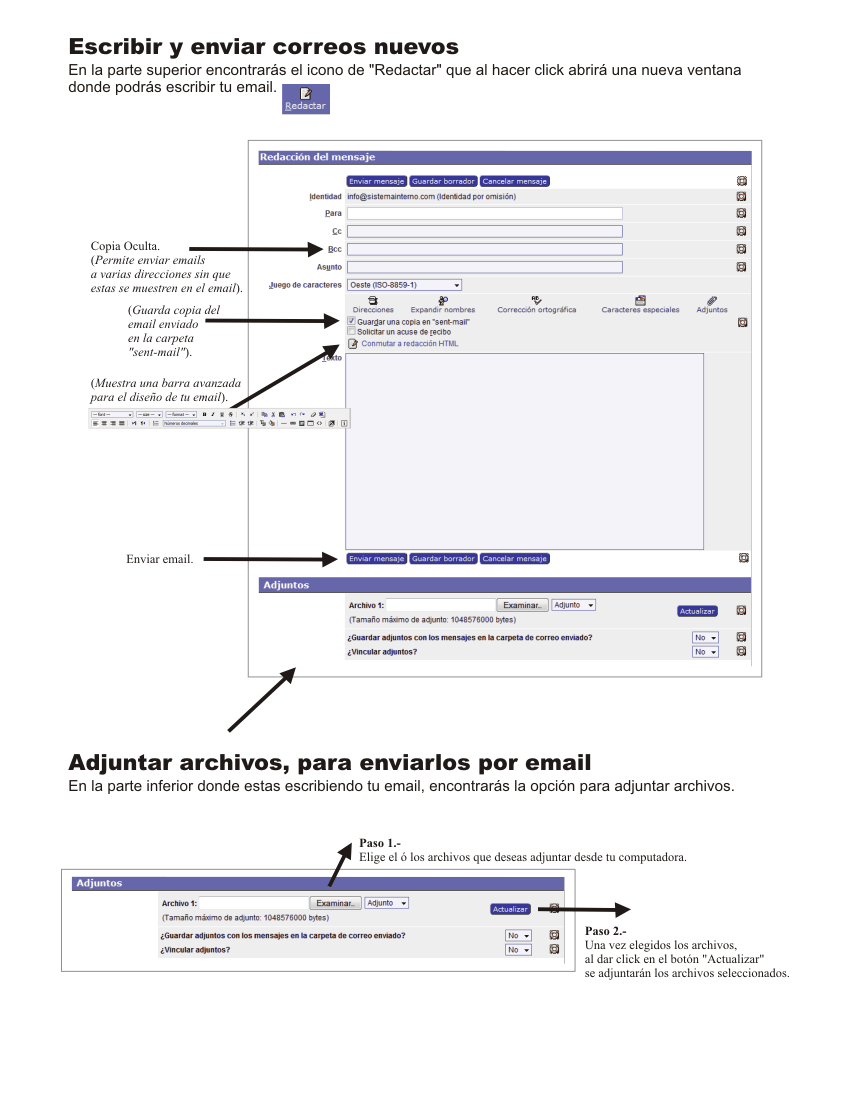 Ayuda Express Utilizar Tu Email Desde WEBMAIL Ayuda Express Guias 